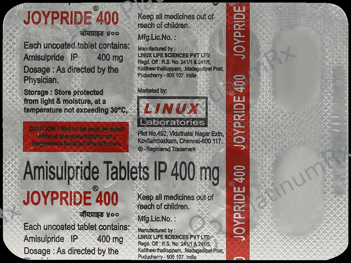 Joypride 400mg Tablet 10s
