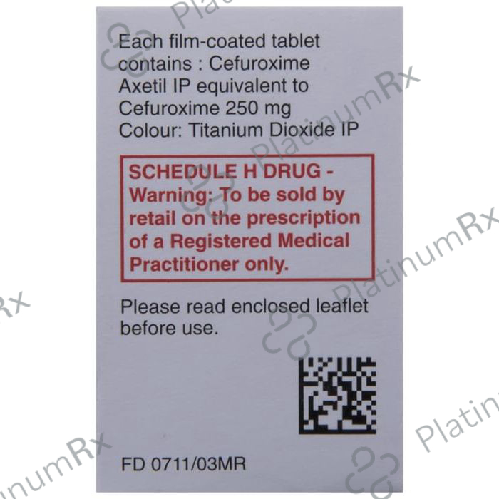 Ceftum 250mg Tablet 4s