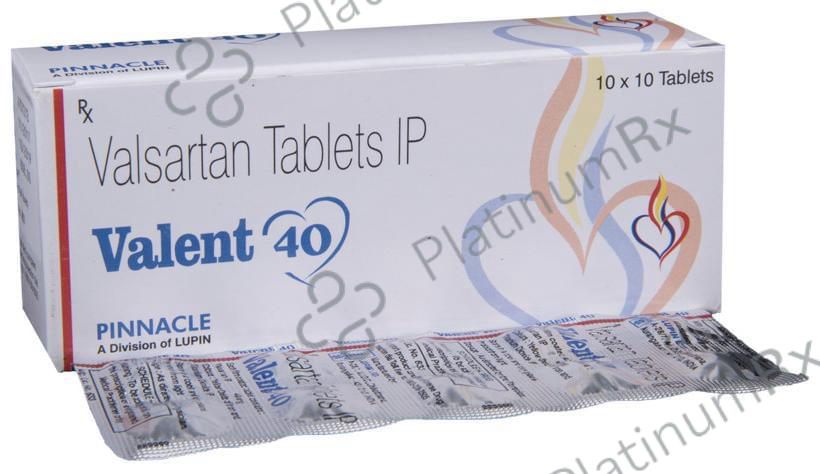 Valent 40mg Tablet 10s