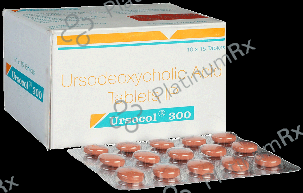 Ursocol 300mg Tablet 15s