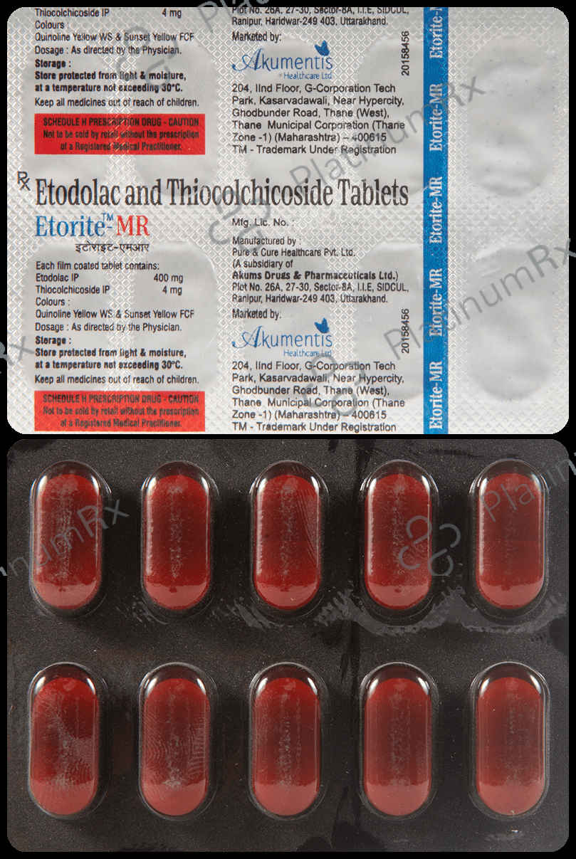 Etorite MR 400mg/4mg Tablet