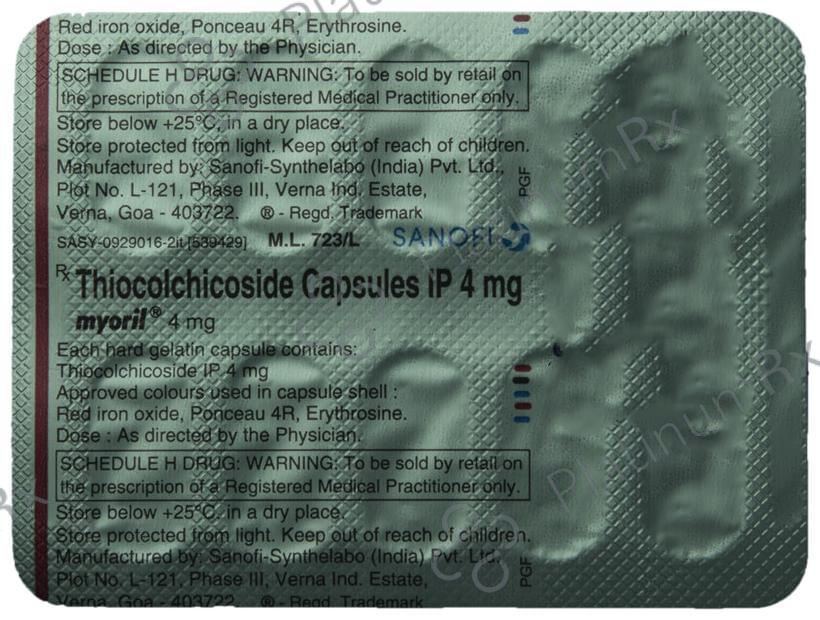 Myoril 4mg Capsule 10s