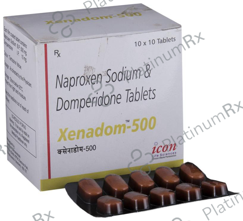 Xenadom 10/500mg Tablet 10s