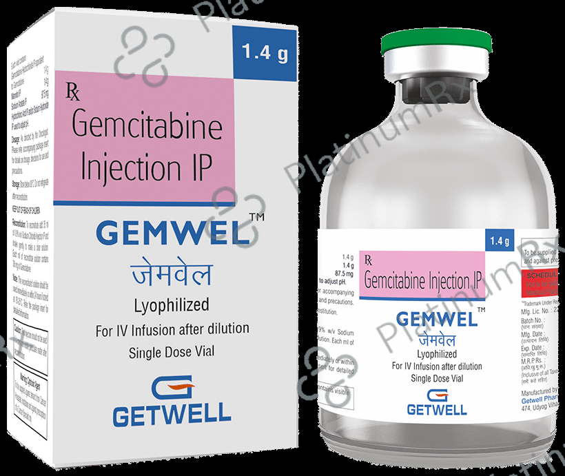 Gemwel 1400mg Injection