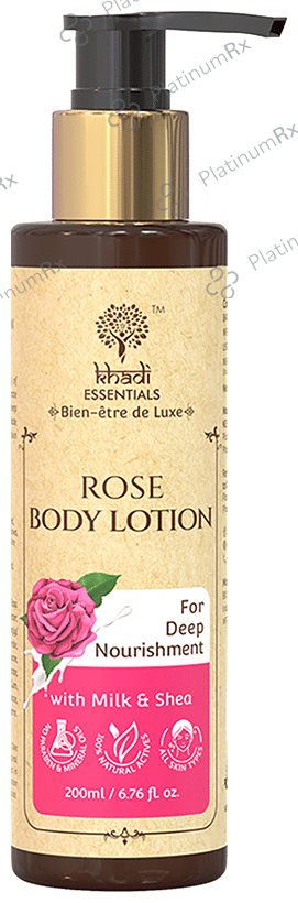 Khadi Essentials Rose Body Lotion