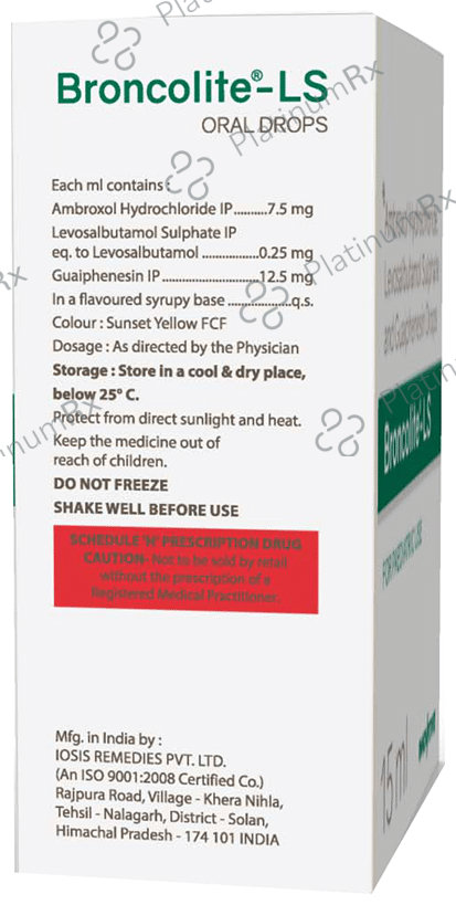 Broncolite-LS Oral Drops