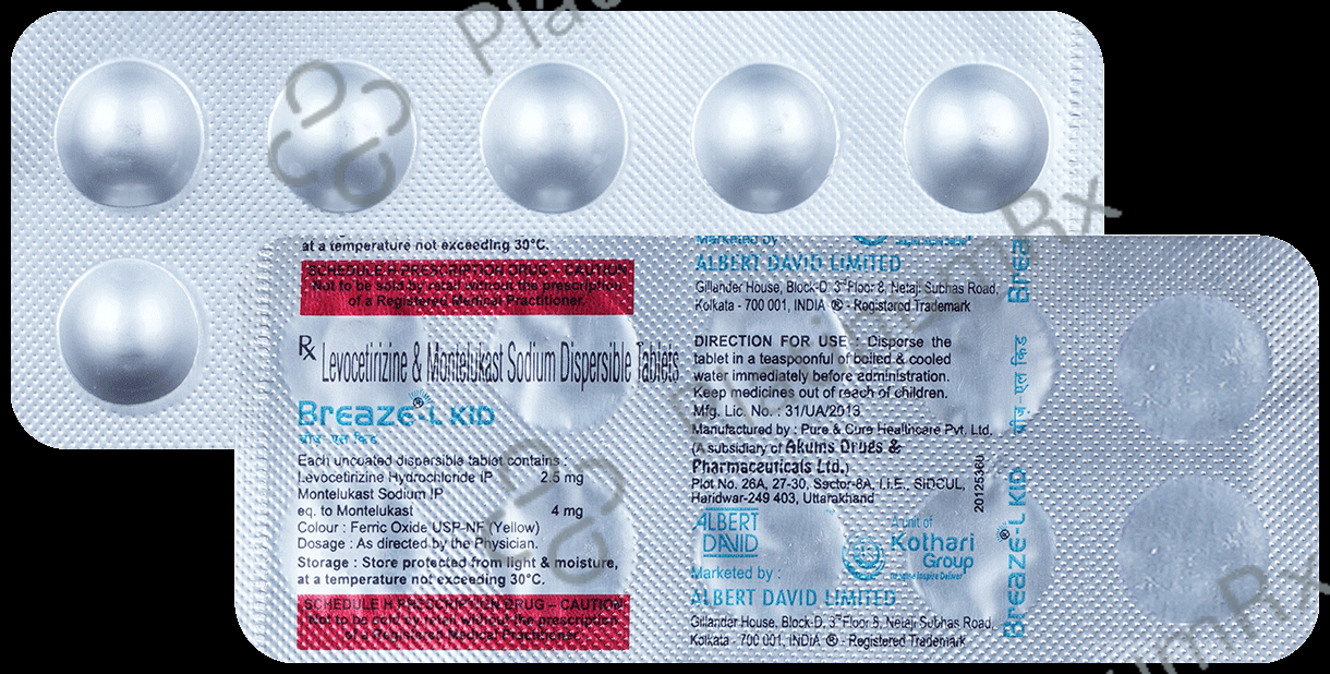 Breaze-L KID Tablet DT