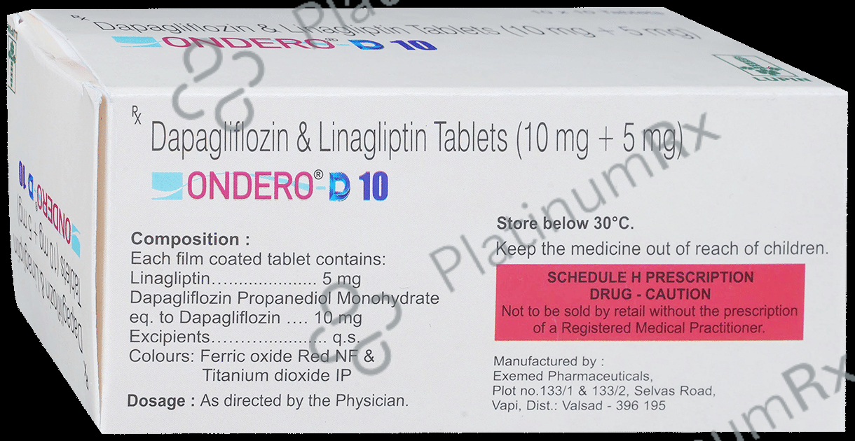Ondero D 10/5mg Tablet 10s