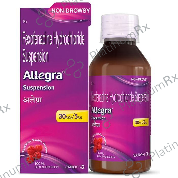 Allegra Suspension Raspberry & Vanilla