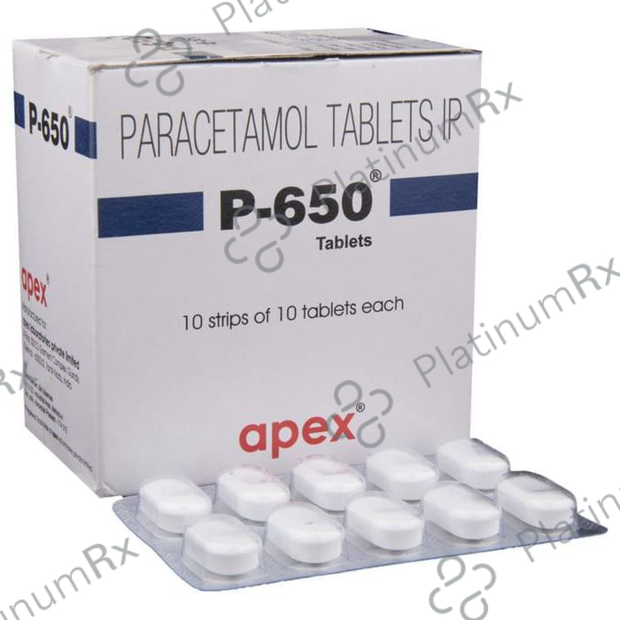 P 650mg Tablet 10s