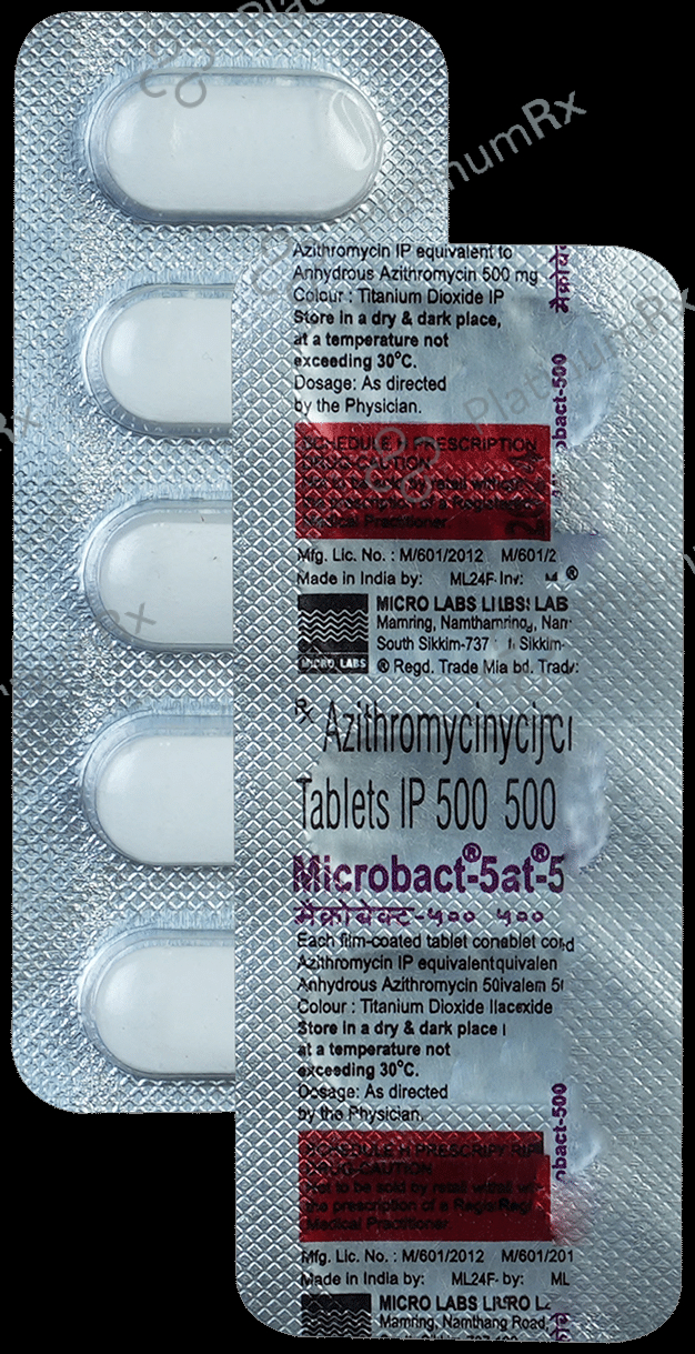 Microbact 500mg Tablet 5s