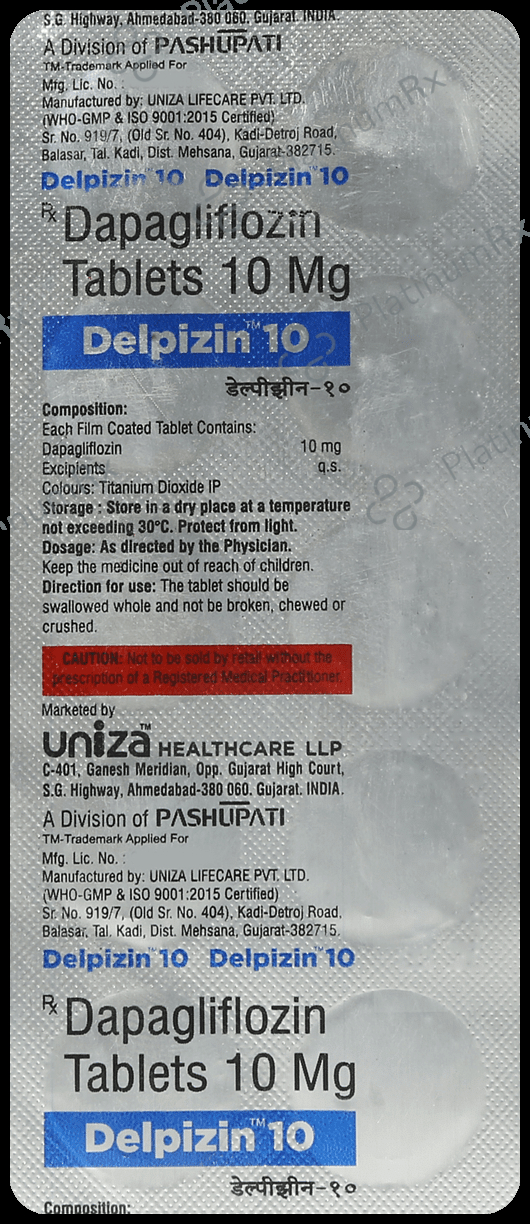 Delpizin 10mg Tablet
