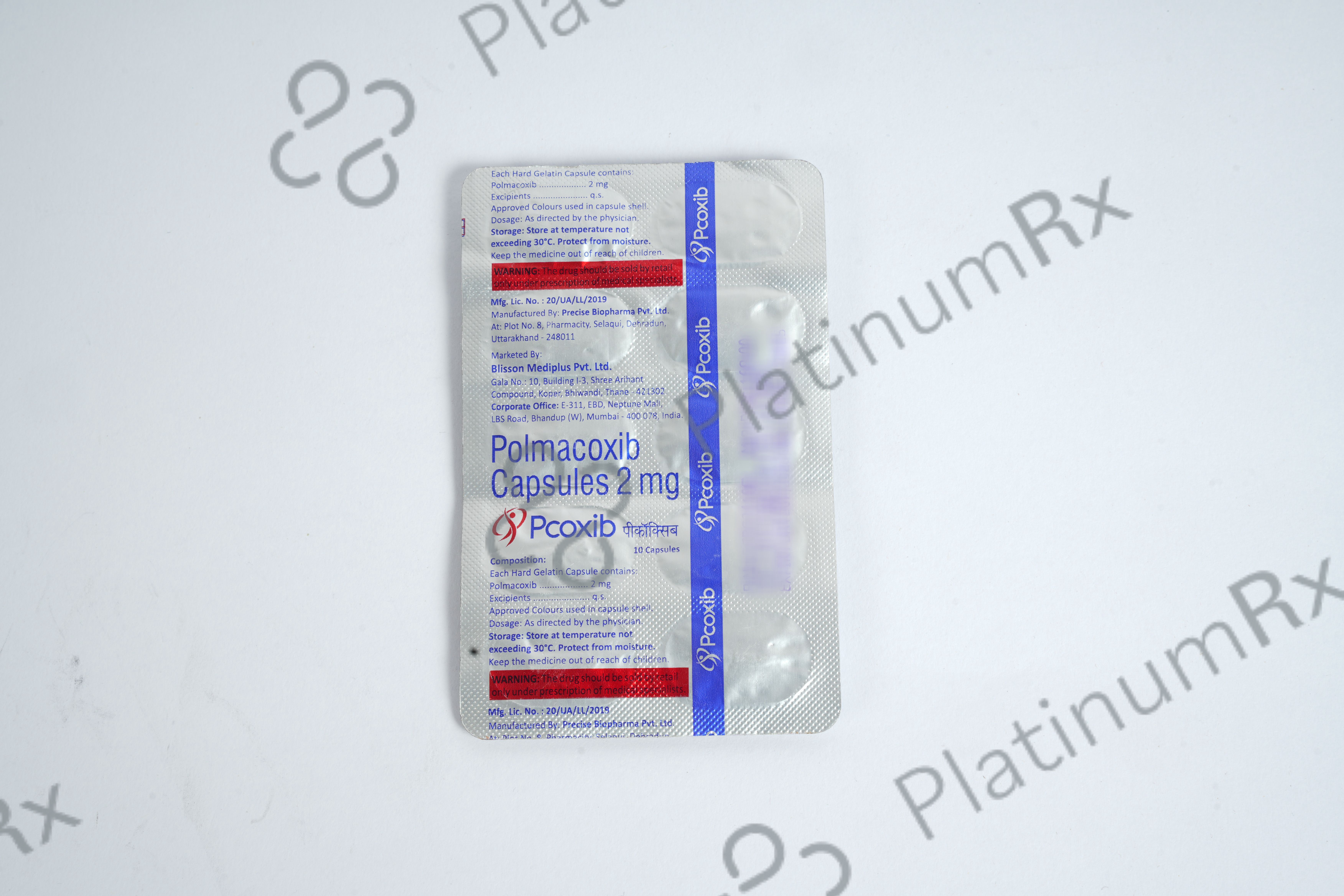 Pcoxib 2mg Capsule 10s