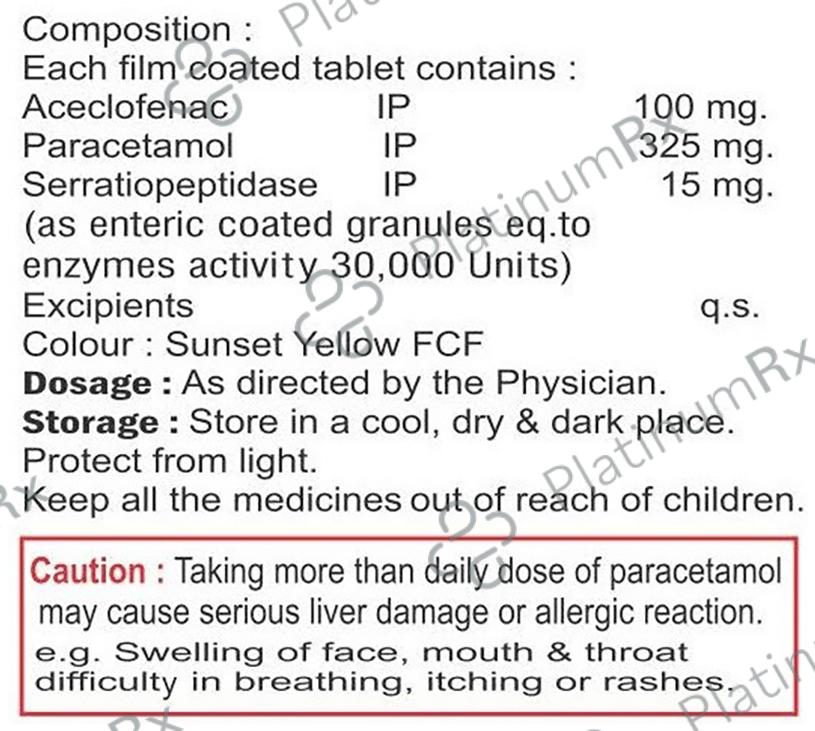 Raxee-SP Tablet