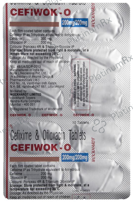Cefiwok O Tablet