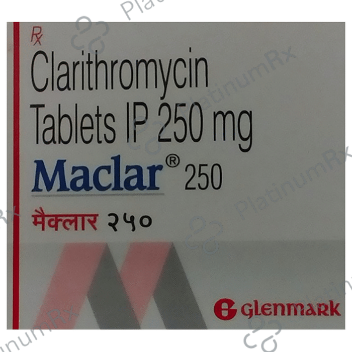 Maclar 250mg Tablet 10s