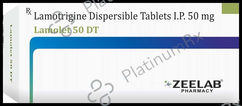 Lamolet 50mg Tablet DT