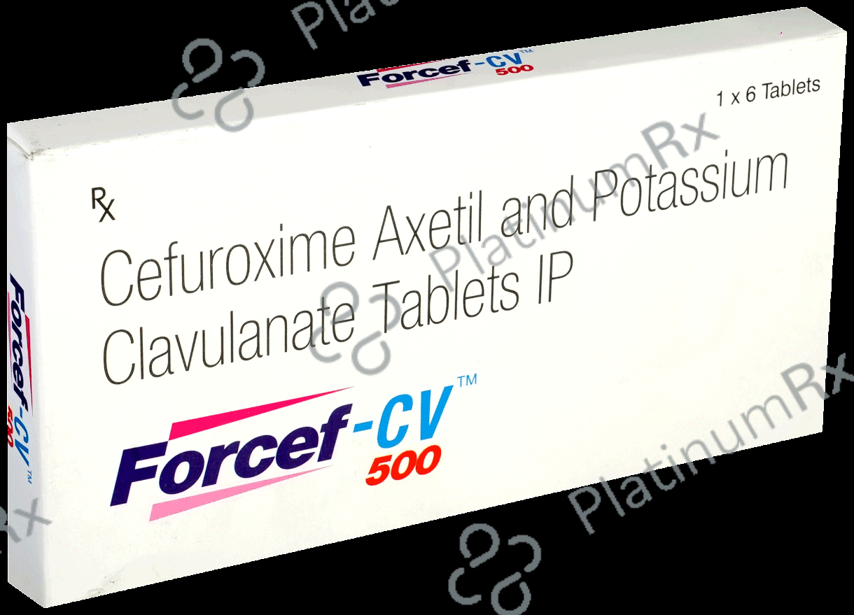 Forcef CV 500/125mg Tablet 6s