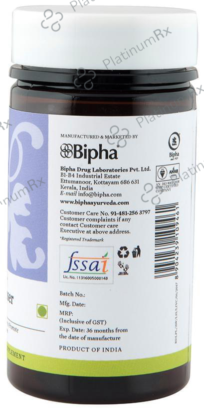Bipha Ayurveda Liver Cleanser 1275mg Capsule