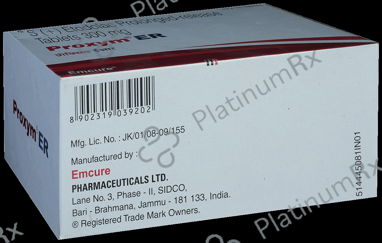 Proxym ER PR 300mg Tablet 15s
