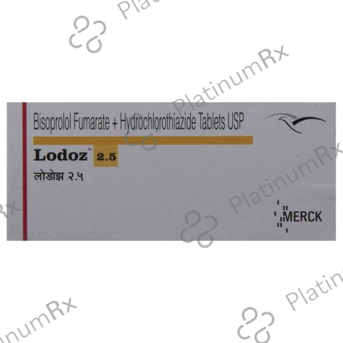Lodoz 2.5/6.25mg Tablet 10s