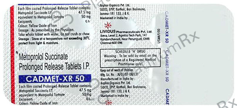 Cadmet XR 50 Tablet