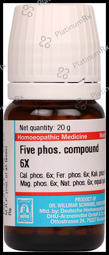 Dr Willmar Schwabe Germany Five Phos. Compound Biochemic Tablet 6X