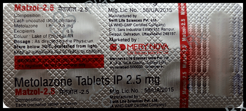 Matzol 2.5 Tablet 10s