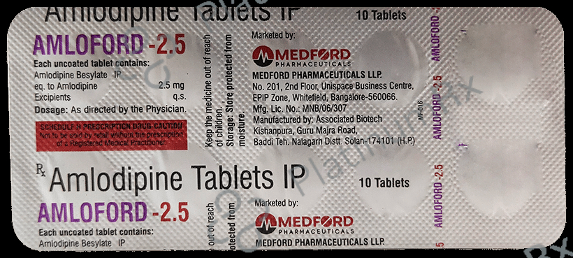 Amloford 2.5 Tablet