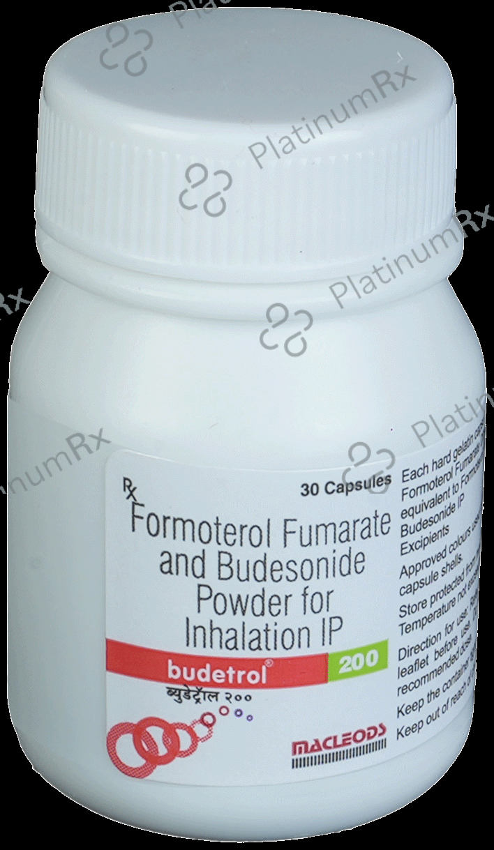 Budetrol 200/6mcg Rotacap 30s