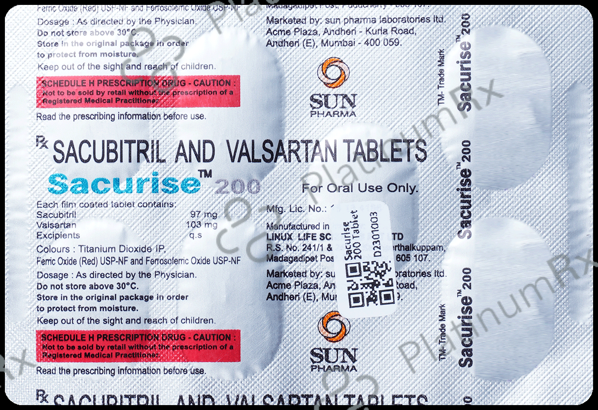 Sacurise 97/103mg Tablet 7s