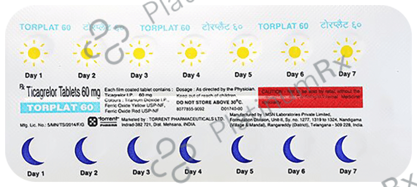 Torplat 60 Tablet 14 Tablet