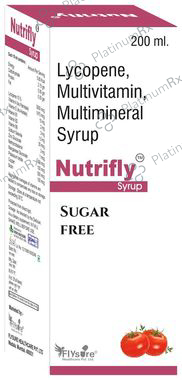 Nutrifly Syrup Sugar Free