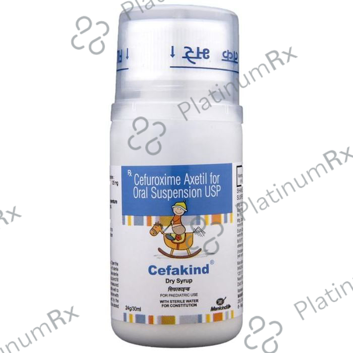 Cefakind 125mg Dry Syrup 30ml