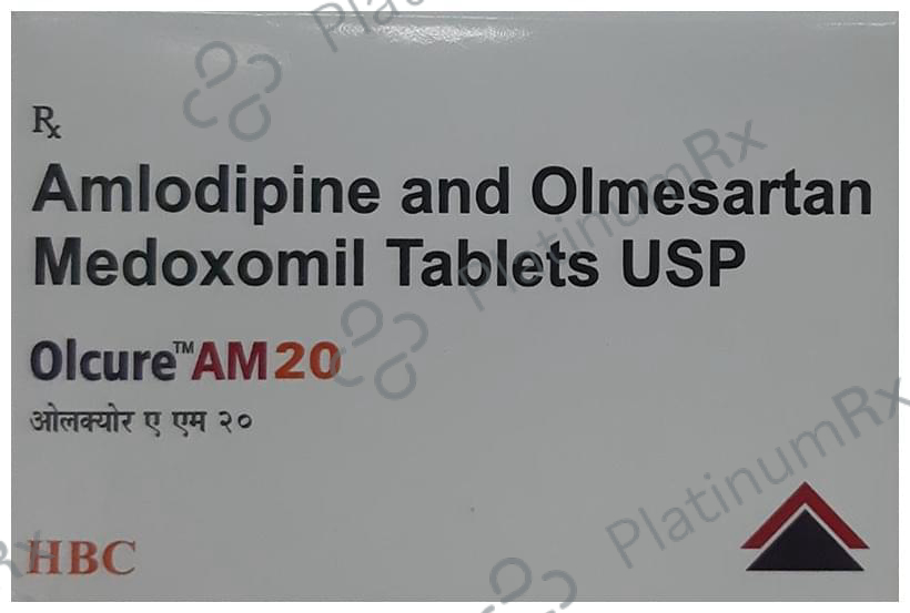Olcure AM 20 20/5mg Tablet 15s