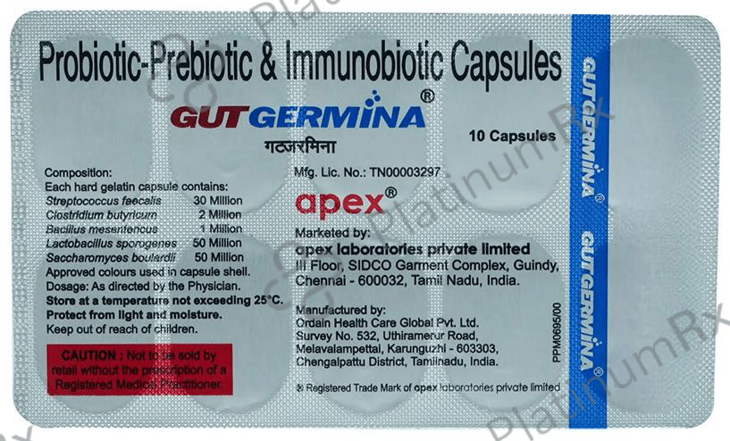 Gutgermina Capsule 10s