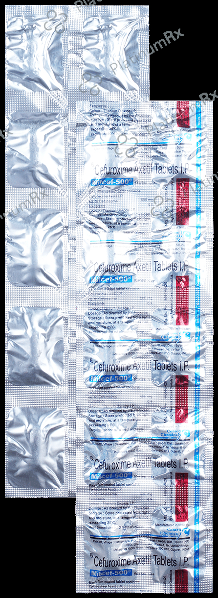 Milcef 500mg Tablet 10s