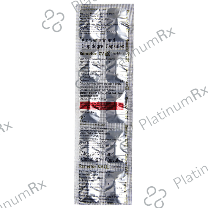 Remetor CV 10 Capsule 10 Capsule