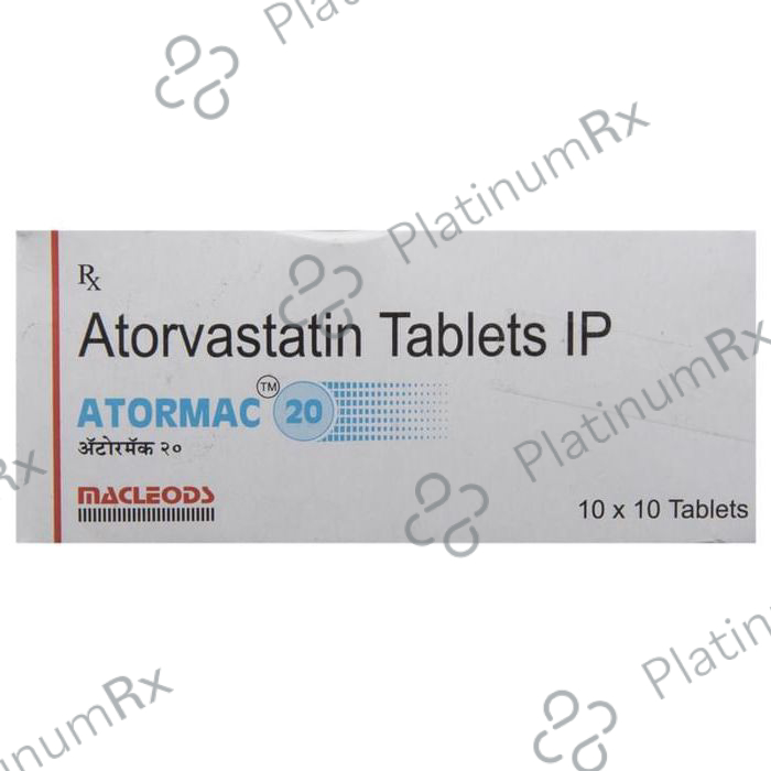 Atormac 20mg Tablet 10s
