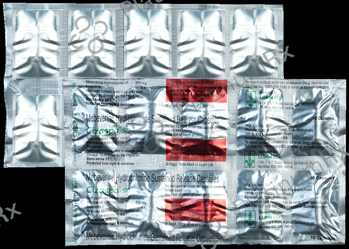 Cizaspa SR 200mg Capsule 10s