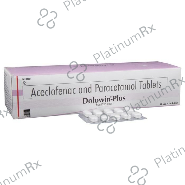 Dolowin Plus 100/325mg Tablet 10s