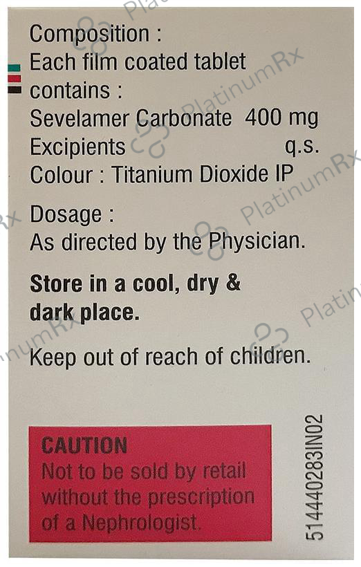 Sevcar 400 Tablet