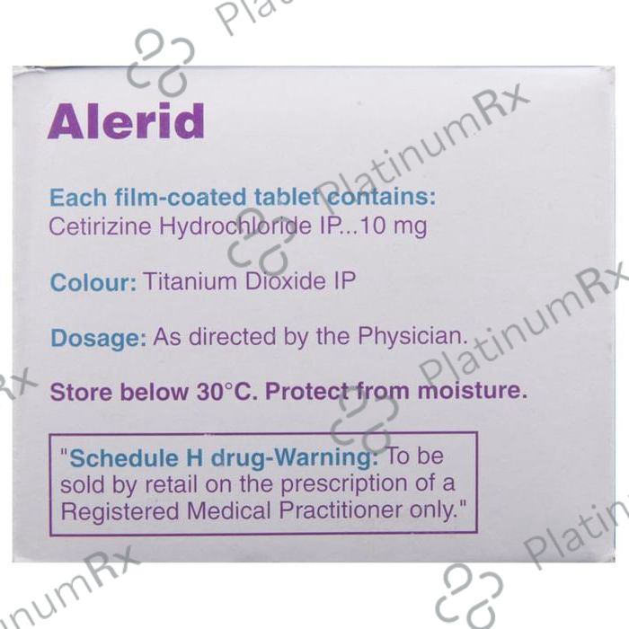 Alerid 10mg Tablet 10s