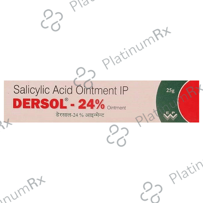 Dersol 24% Ointment 25gm
