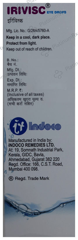 Irivisc 0.5% Eye Drop 15ml