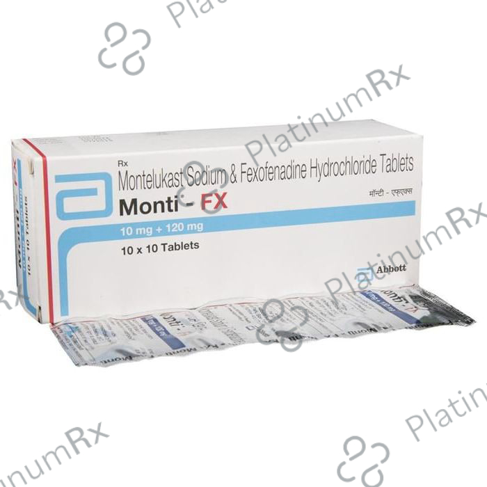 Monti FX 10/120mg Tablet 10s