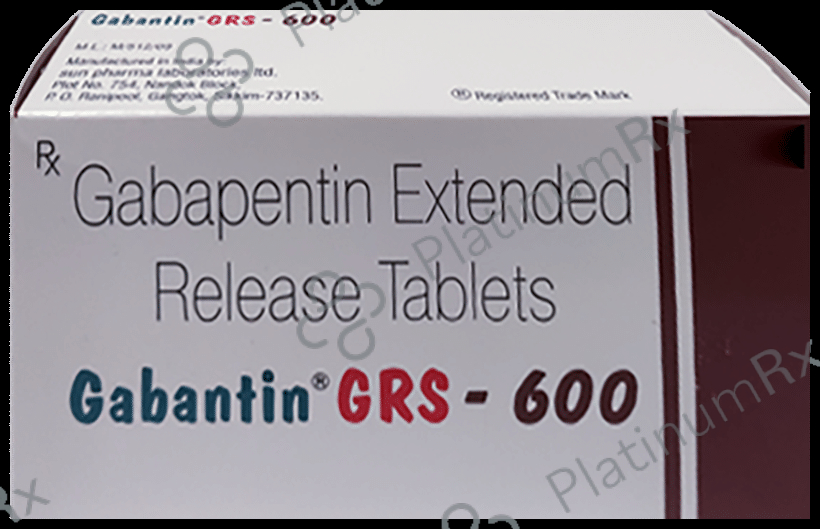 Gabantin GRS 600mg Tablet ER 10s