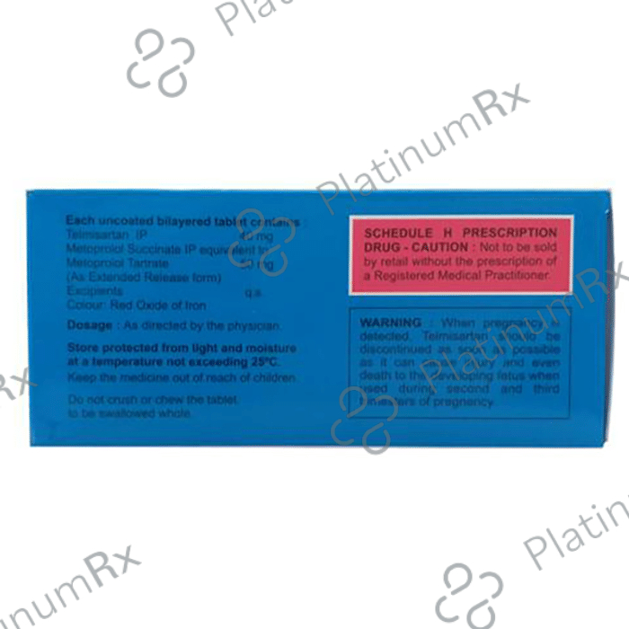 Tellzy MT 50/40mg Tablet ER 15s