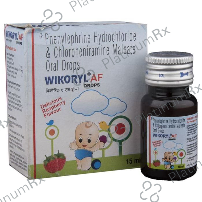 Wikoryl AF 2/5mg Drops 15ml