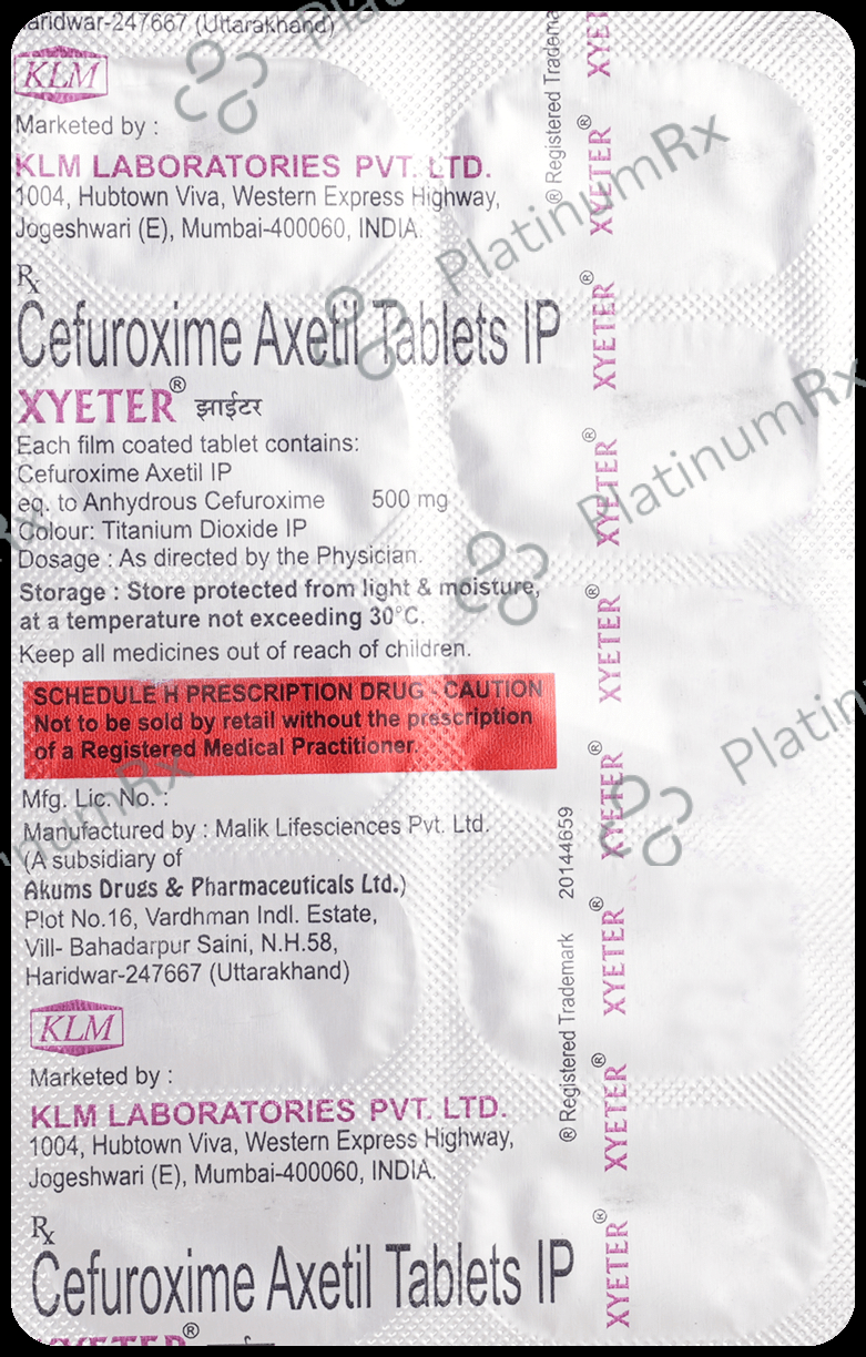 Xyeter 500mg Tablet